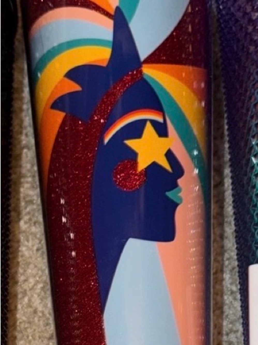 Starbucks pride tumbler new with straw